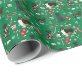 kerstcadeaupapier voor honden cadeaupapier (Rol Hoek)