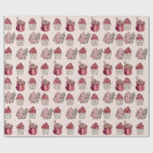 kerstcadeaupapier voor kerstcadeautjes cadeaupapier (Vlak)