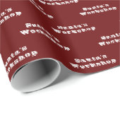 Kerstcadeaupapier voor kerstcadeautjes in de kerst cadeaupapier (Rol Hoek)