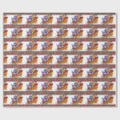 kerstcadeaupapier voor kerstcadeautjes met cadeaut cadeaupapier (Vlak)