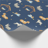 kerstcadeaupapier voor kerstcadeautjes — religieuz cadeaupapier (Hoek)