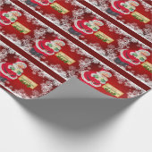 kerstcadeaupapier voor kerstfeestdagen met kerstca cadeaupapier (Hoek)