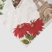 kerstcadeaupapier voor Kerstmis in Parijs Tissuepapier (Detail)