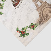  kerstcadeaupapier voor Kerstmis in Parijs Tissuepapier (Detail)