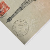 kerstcadeaupapier voor Kerstmis in Parijs Tissuepapier (Detail)