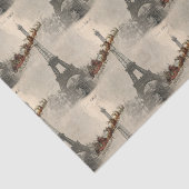  kerstcadeaupapier voor Kerstmis in Parijs Tissuepapier (Detail)