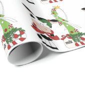 kerstcadeaupapier voor Koe Cadeaupapier (Rol Hoek)