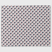 kerstcadeaupapier voor Koe Cadeaupapier (Vlak)