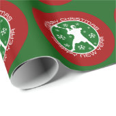kerstcadeaupapier voor lacrosse kerstcadeaus cadeaupapier (Rol Hoek)