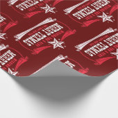  kerstcadeaupapier voor Merry Texas Cadeaupapier (Hoek)