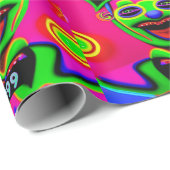 kerstcadeaupapier voor neon Wrapping Cadeaupapier (Rol Hoek)