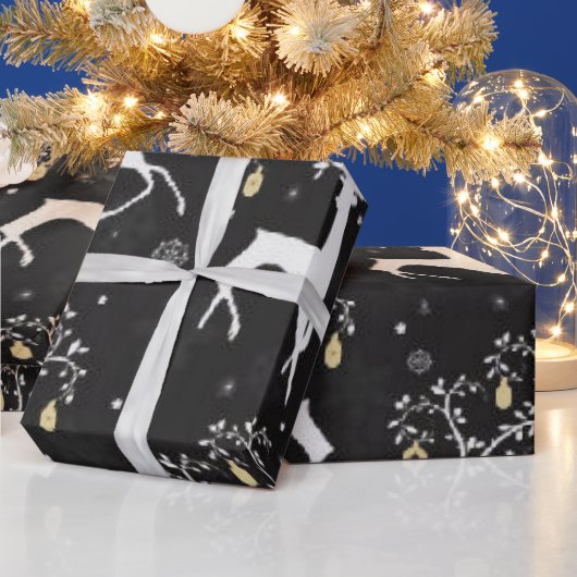 kerstcadeaupapier voor rendierfeestdagen cadeaupapier (Feestdagen)