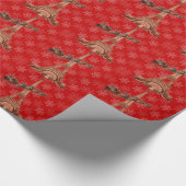  kerstcadeaupapier voor Snow Cadeaupapier (Hoek)