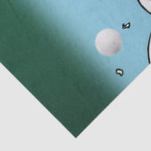 kerstcadeaupapier, vrolijk kerstfeest, Snowman Tissuepapier (Detail)