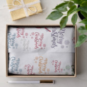 kerstcadeaupapier, vrolijk kerstfeest tissuepapier (Geschenk)