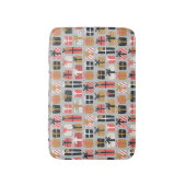 kerstcadeaupatroon badmat (Voorkant Verticaal)