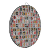 kerstcadeaupatroon dartbord (Voorkant Links)