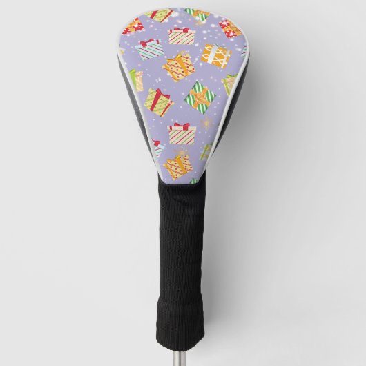 kerstcadeaupatroon golfheadcover (Voorkant)