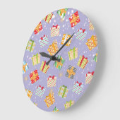 kerstcadeaupatroon grote klok (Hoek)