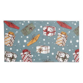 kerstcadeaupatroon kussensloop (Achterkant-Rechts)