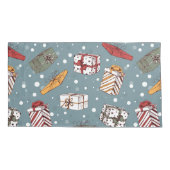 kerstcadeaupatroon kussensloop (Achterkant-Links)