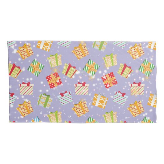 kerstcadeaupatroon kussensloop (Achterkant-Rechts)