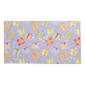 kerstcadeaupatroon kussensloop (Achterkant-Links)