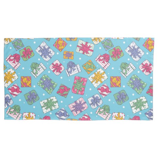 kerstcadeaupatroon kussensloop (Voorkant-Links)