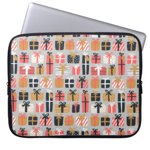 kerstcadeaupatroon laptop sleeve
