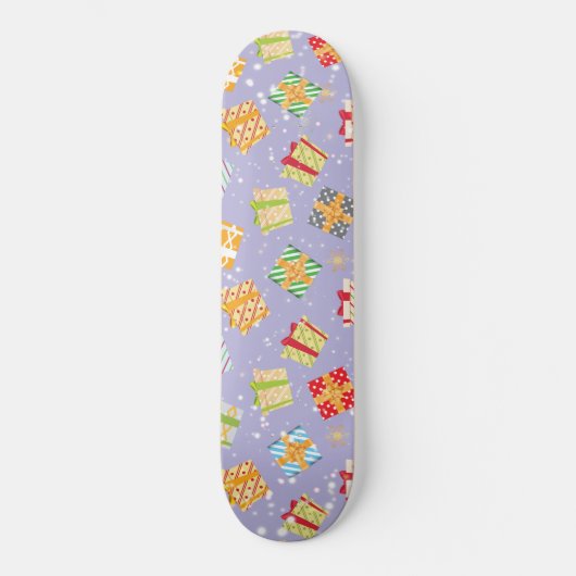 kerstcadeaupatroon persoonlijk skateboard (Voorkant)