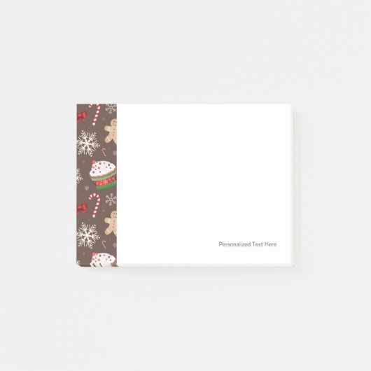 kerstcadeaupatroon post-it® notes (Voorkant)