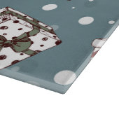 kerstcadeaupatroon snijplank (Hoek)