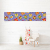 kerstcadeaupatroon spandoek (Insitu)