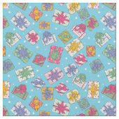kerstcadeaupatroon stof (Close Up)