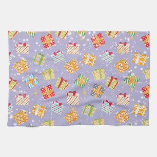 kerstcadeaupatroon theedoek