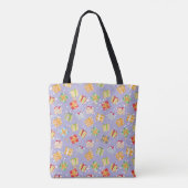 kerstcadeaupatroon tote bag (Achterkant)