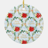 kerstcadeaupatroon voor decorta-kerstcadeaupatroon keramisch ornament (Achterkant)