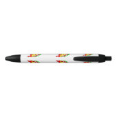 kerstcadeaupen zwarte inkt pen (Achterkant)