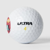 Kerstcadeaus 2 golfballen (Logo)