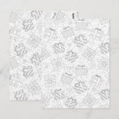 kerstcadeaus 3 briefkaart (Voorkant / Achterkant)