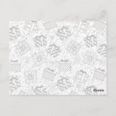 kerstcadeaus 3 briefkaart (Achterkant)