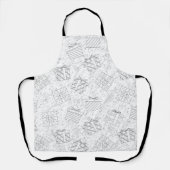 kerstcadeaus 3 schort (Voorkant)