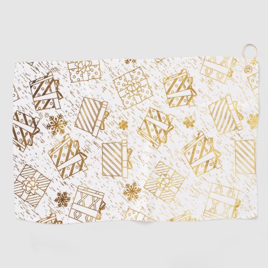 kerstcadeaus 4 golfhanddoek (Horizontaal)