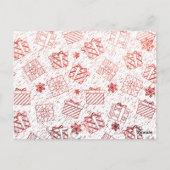 kerstcadeaus 5 briefkaart (Achterkant)