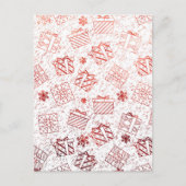 kerstcadeaus 5 briefkaart (Voorkant)