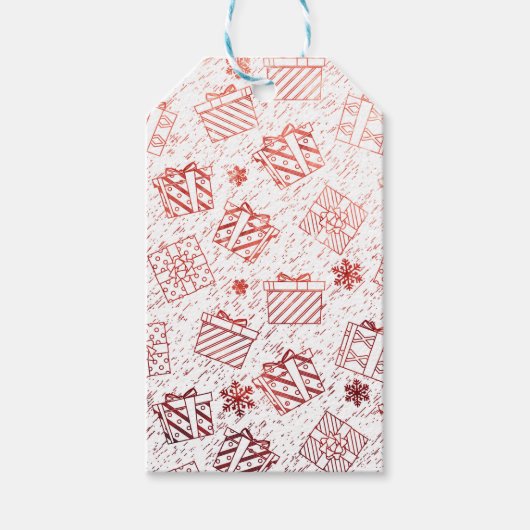 kerstcadeaus 5 cadeaulabel (Voorkant)