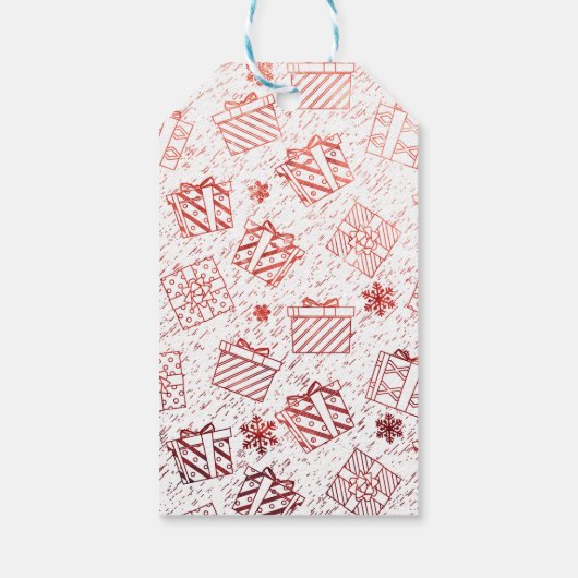 kerstcadeaus 5 cadeaulabel (Achterkant)