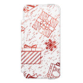 kerstcadeaus 5 incipio iPhone portemonnee hoesje (Voorkant Agenda)