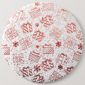 kerstcadeaus 5 ronde button 6,0 cm (Voorkant)