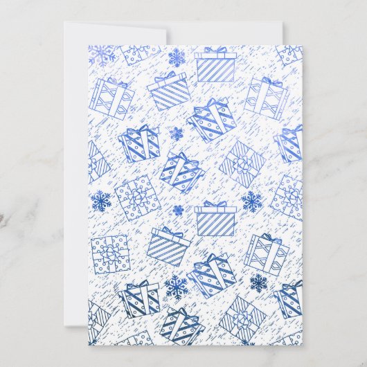 Kerstcadeaus 6 kaart (Voorkant)